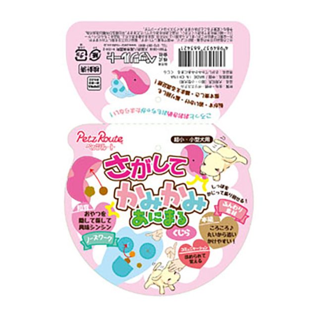 Petz Route ペッツルート さがしてかみかみあにまる くじら 663421　パッケージ おもて面