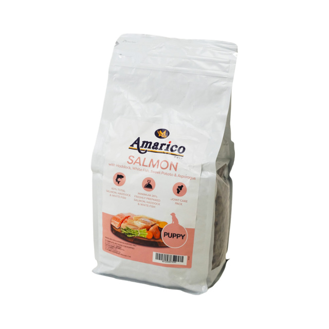Amaricoサーモン幼犬-アングル