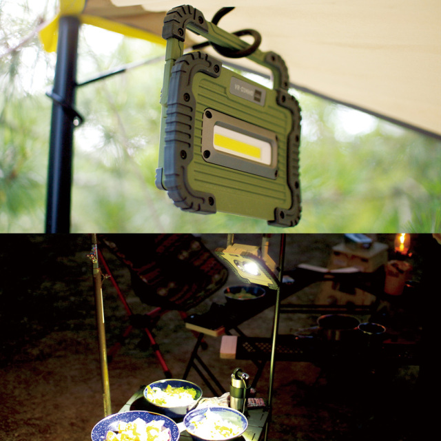 ダグ・ノット ポータブルLEDワークライト KISHIMA 吊り下げ可能