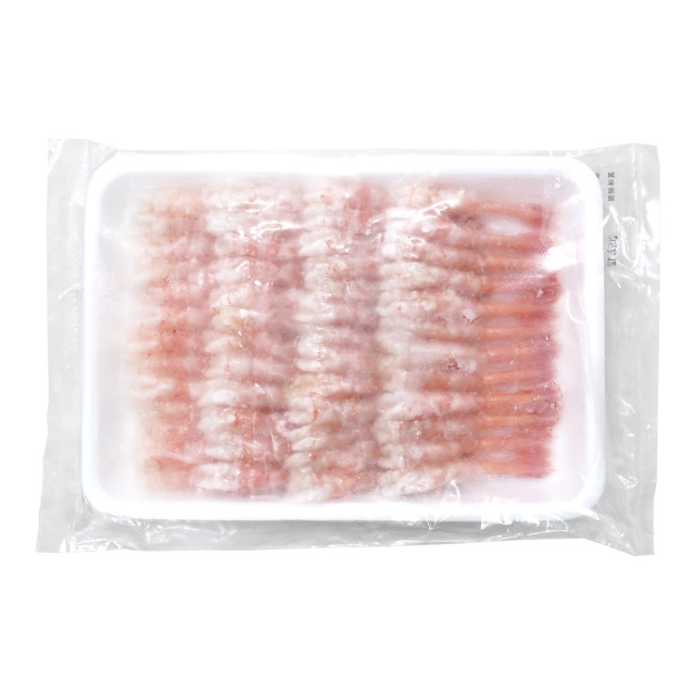 尾付きむき甘エビ 生食用海老50尾入り 冷凍エビ グリーンランド産