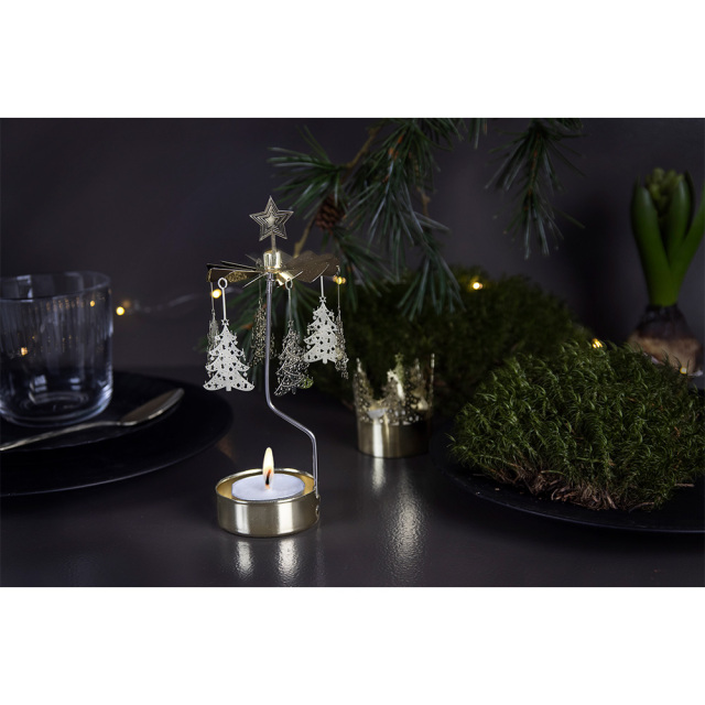 ロータリーキャンドルホルダー 使用場面 Pluto Produkter プルートプロダクター X'mas クリスマス