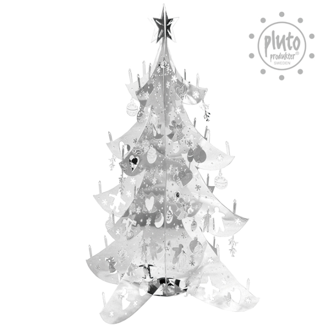 Pluto Produkter テーブルデコレーション クリスマスツリー シルバー PLT040080 プルートプロダクター X'mas オーナメント クリスマス