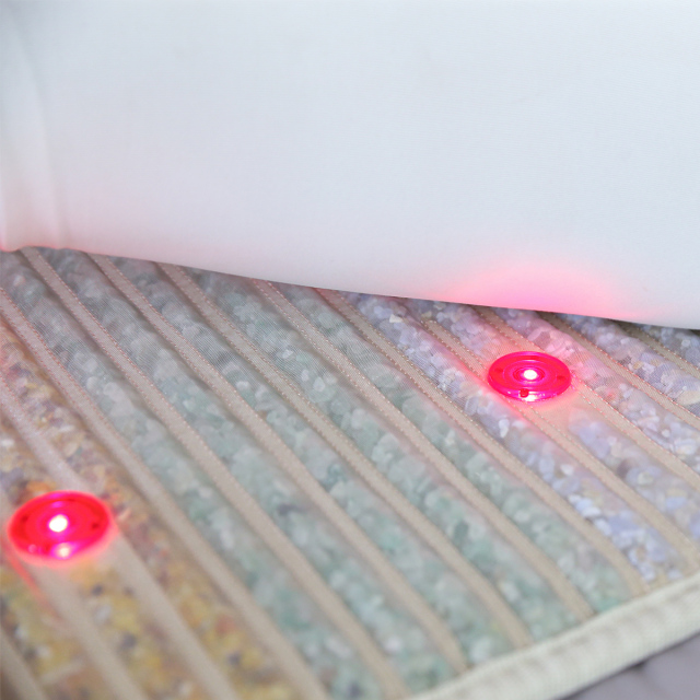 Fanocare ChakraMat R100 フォトン部分拡大 7種の天然石 温熱バイオマット マイナスイオン・遠赤外線ストーンマット