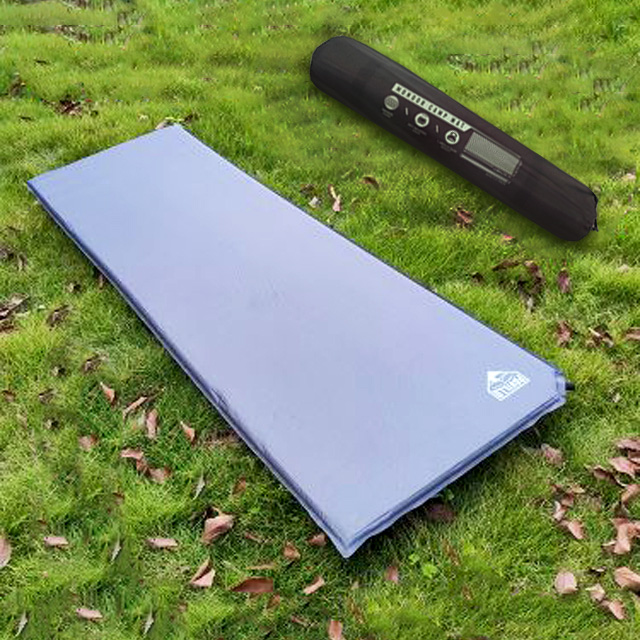 キャンピングエアマット 厚さ3cm キャンプ 車中泊インフレータブルバルブ 持ち運び楽々