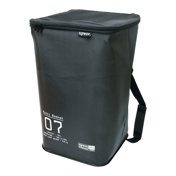 マルチバスケット HANG STOCK MULTI BASKET ブラック 防水 アウトドア SLOWER