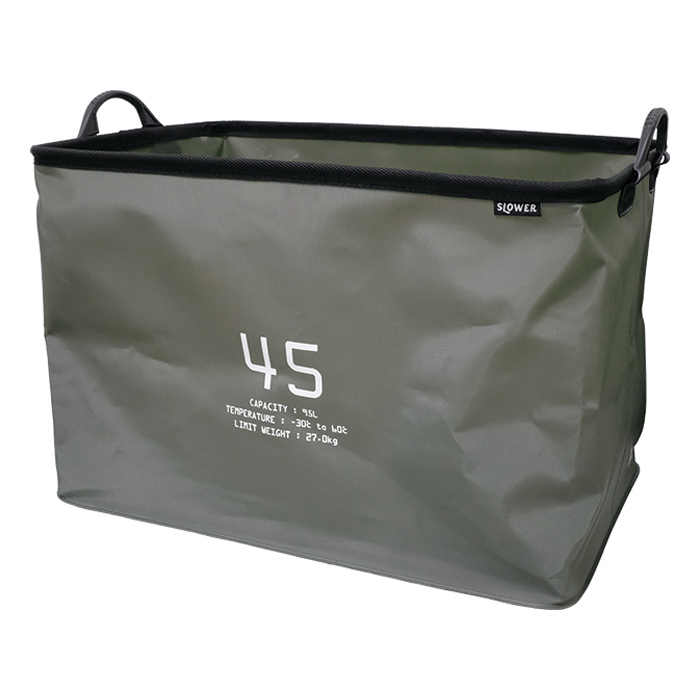 ストレージボックス HANG STOCK STORAGE 95L オリーブ 防水 アウトドア SLOWER