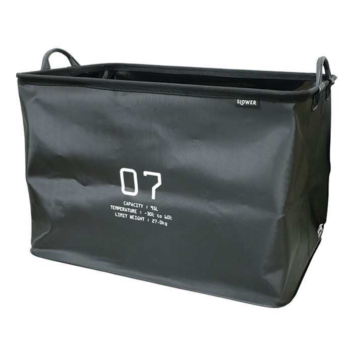 ストレージボックス HANG STOCK STORAGE 95L ブラック 防水 アウトドア SLOWER