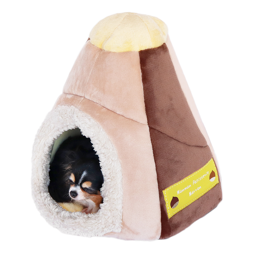 犬猫 ペットハウス ほいっぷデコケーキ2Way マロン ペッツルート