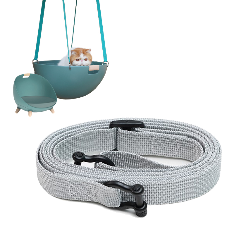 猫用ソファ 温度調整可能なペットのマルチベッド用吊り下げベルト ネコ HEBENA