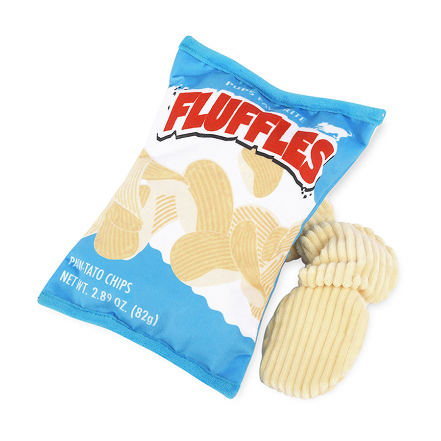 犬用おもちゃ スナックアタック ポテトチップス 音が鳴るぬいぐるみ スクイーカー P L A Y プレイ 犬用おもちゃ スナックアタック ポテトチップス 音が鳴るぬいぐるみ スクイーカー P L A Y プレイ