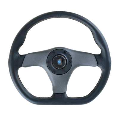 NARDI GARA LINE GARA スポーツ ステアリング 350mm （ブラック／シルバー）