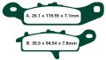 GOODRIDGE オートバイ ブレーキパーツ