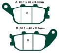 GOODRIDGE オートバイ ブレーキパーツ