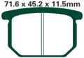 GOODRIDGE オートバイ ブレーキパーツ