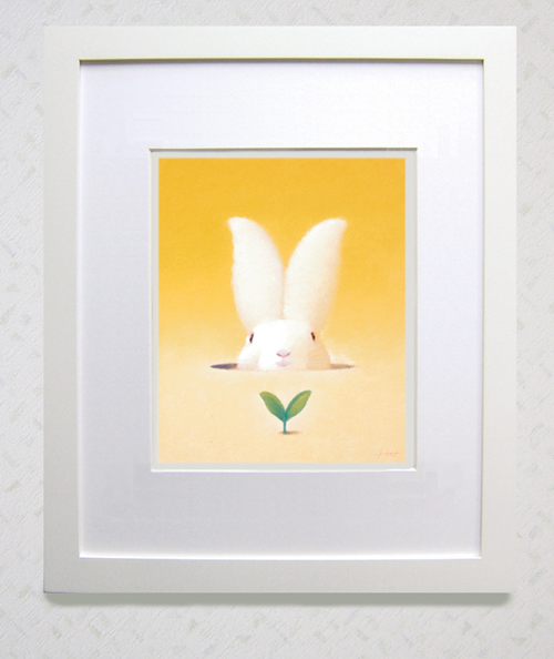 渡辺宏　パステル画