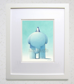 渡辺宏パステル画「大きな幸せ」