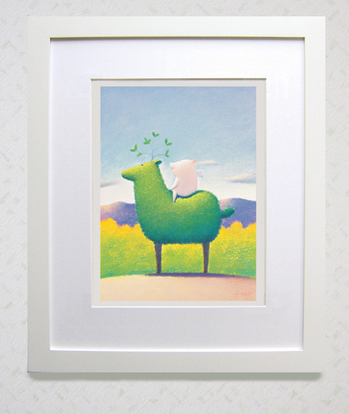 渡辺宏　パステル画