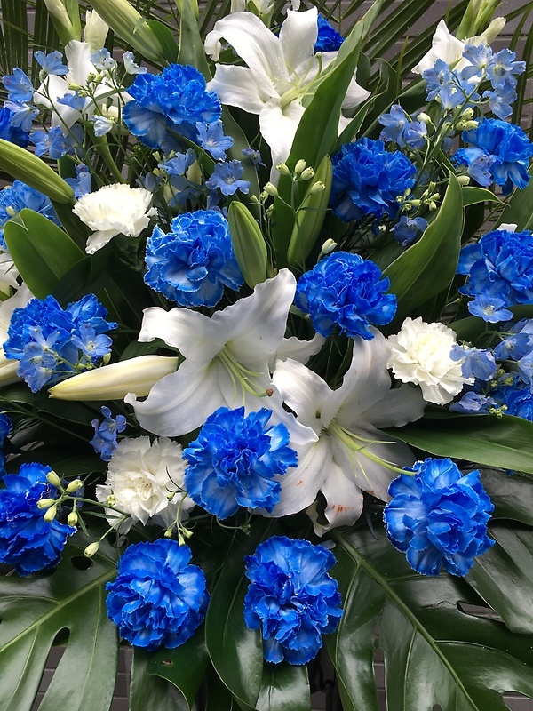 1543 W×B Mデザイン スタンド花