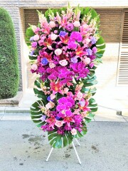 【特別仕様・法人VIP向け】2段スタンド花（100,000円・税別）