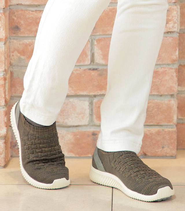フットメカニクス ニットスニーカー wg140_kk_img