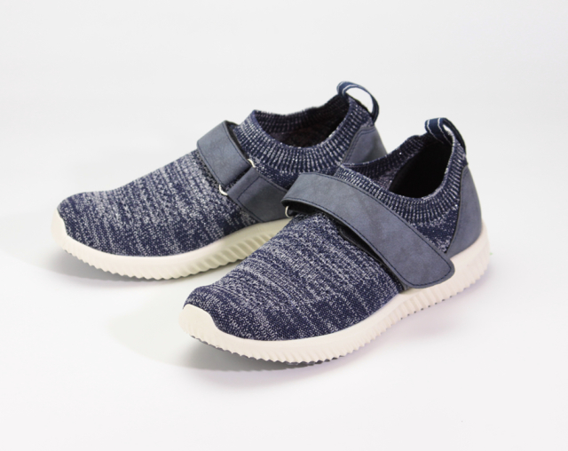 フットメカニクス ニットスニーカー wg410_nv