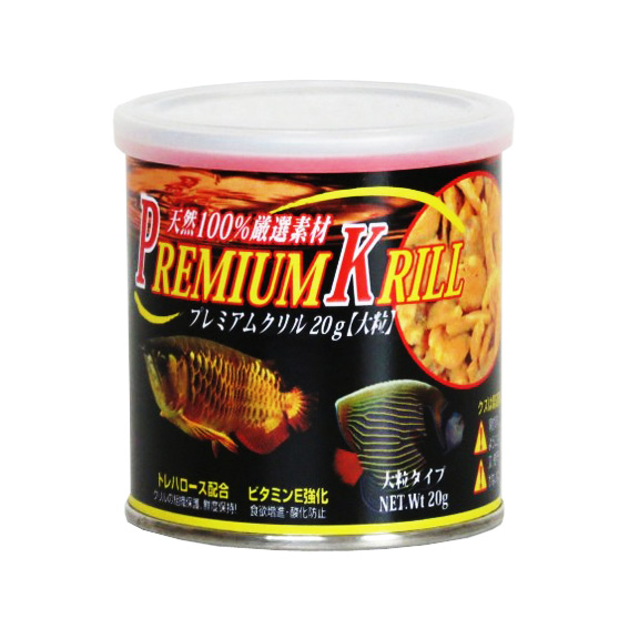 プレミアム　クリル　セレクト　８２g缶×６缶セット　観賞魚用　フード　高品質 Amazon | JUN プレミアムクリル セレクト 82g 大型魚