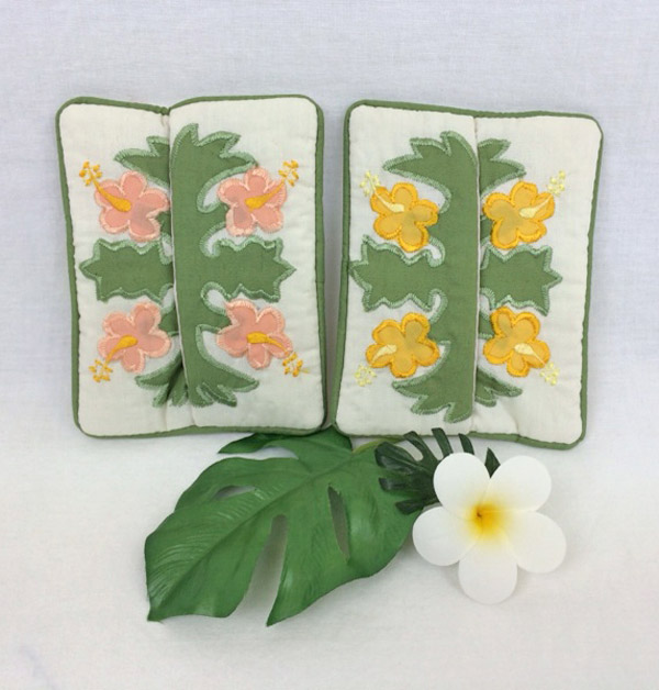 ハワイアンキルトティッシュケース