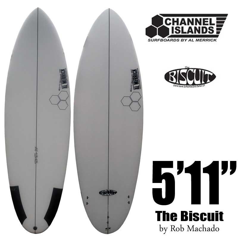 サーフボード　CHANNEL ISLANDS　チャンネルアイランド　BISCUIT　5'11　ショートボード/エポキシ
