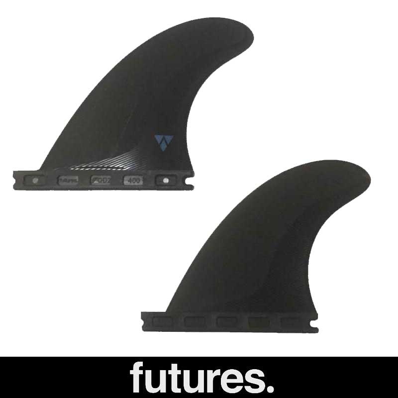 FUTUREFINS　ALPHA SERIES QD2 4.0 REAR PAIR Medium