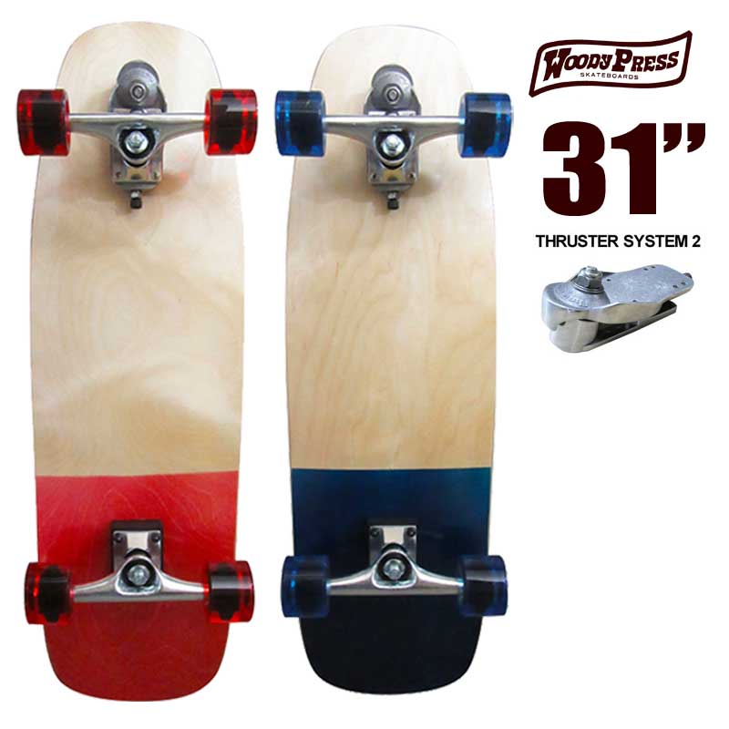 ウッディプレス スケートボード　WOODY PRESS　WOODY31インチ/ SK8 サーフスケート サーフィン