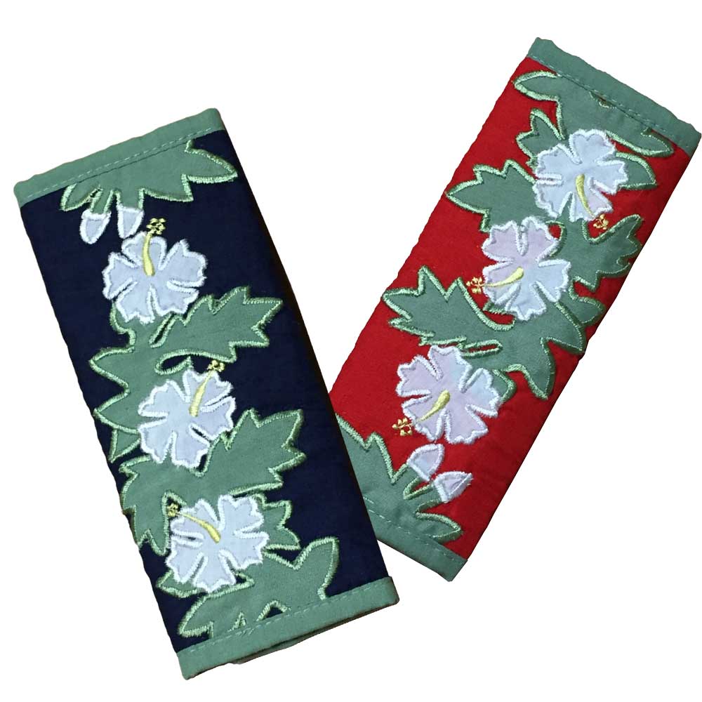 ハワイアンキルト Hawaiian Quilt  シートベルトカバー/カーアクセサリー