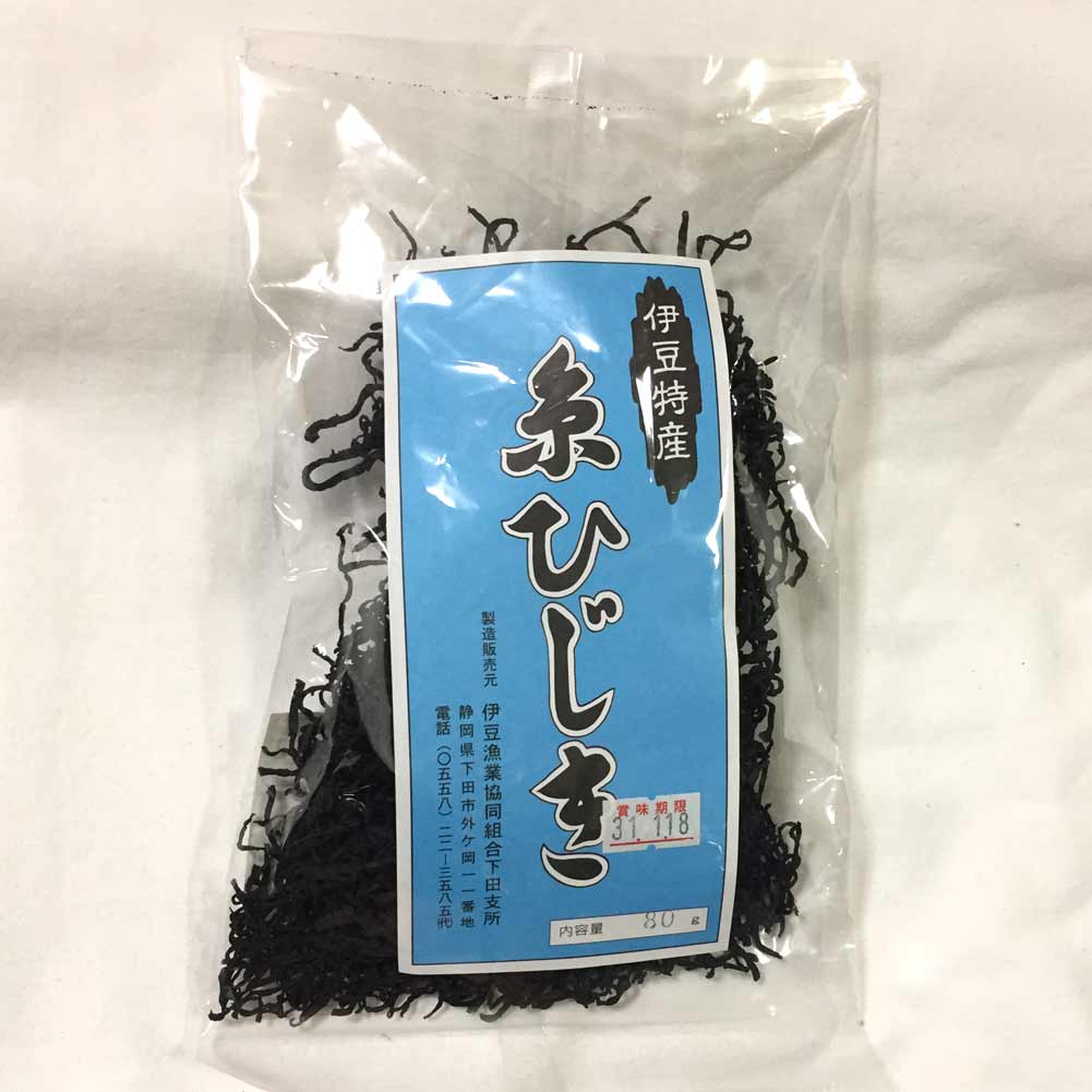 糸ひじき 伊豆下田産 天然物 80g
