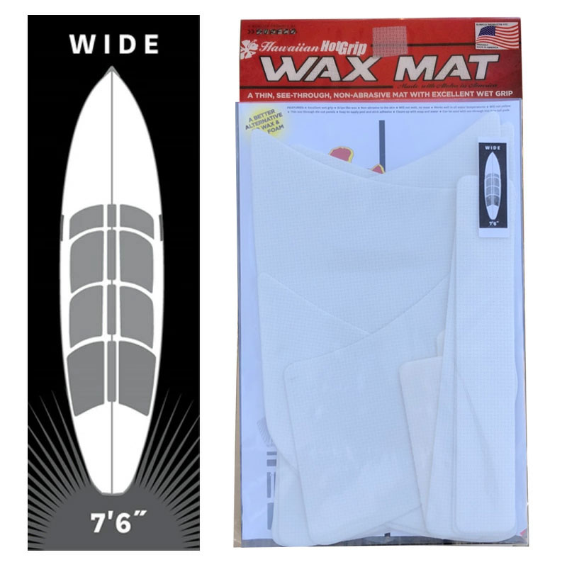 SURFCO HAWAII　WAX MATS　WM-7'6WIDE/サーフィン用デッキパッチ　パッド　滑り止め
