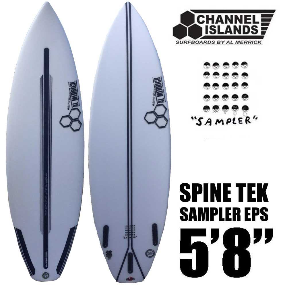 サーフボードCHANNEL ISLANDS　SPINE TEK  SAMPLER EPS  5'8
