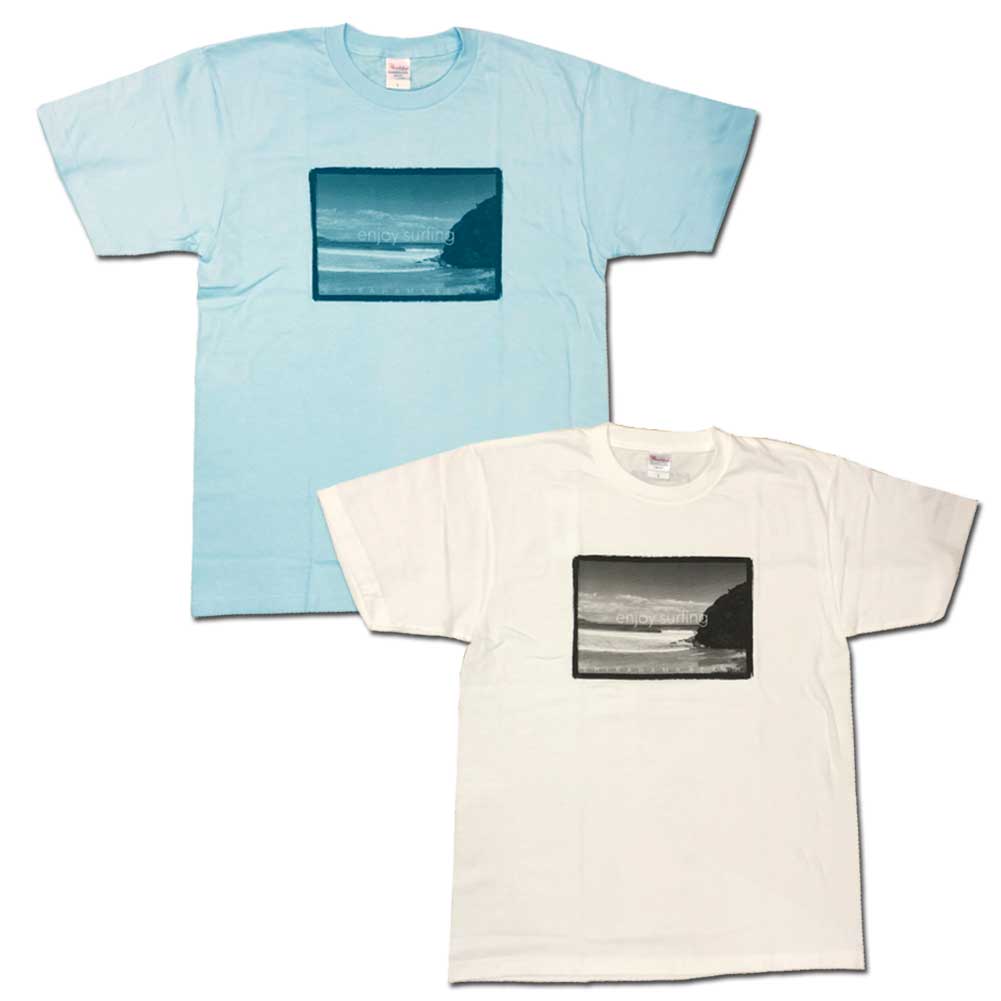 白浜マリーナオリジナル　白浜Tシャツ enjoy surfing SHIRAHAMA/トップス　ユニセックス　サーフィン