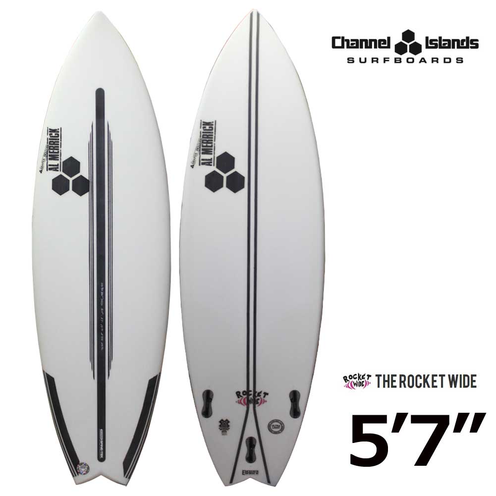 サーフボード ショートボード アルメリック チャンネルアイランド スパインテック ロケットワイド 5'7"