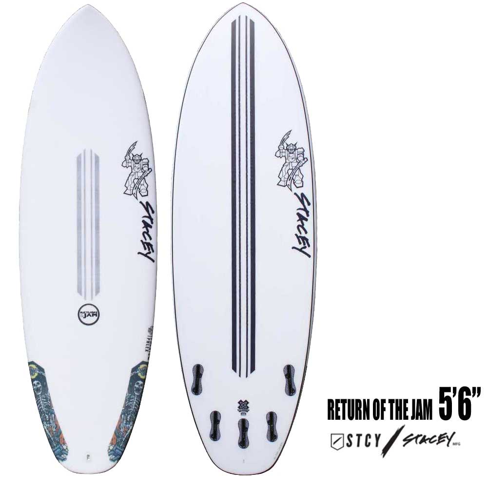 ショートボード STACEY SURFBOARDS RETURN OF THE JAM 5'6 ステイシー サーフボード リターンオブザジャム