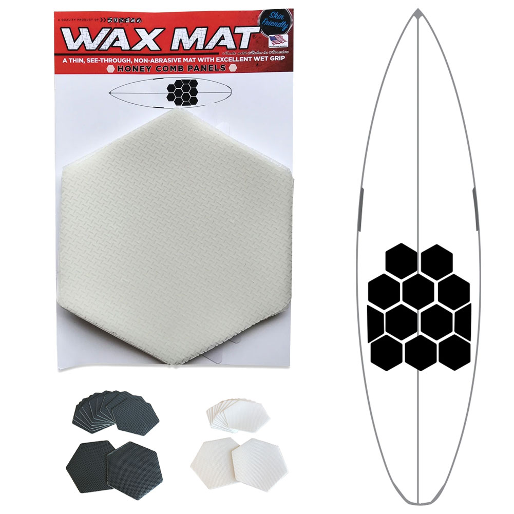 サーフィン デッキパッド ハニカムワックスマットキット Wax Mat Kit/サーフィン用デッキパッチ パッド 滑り止め