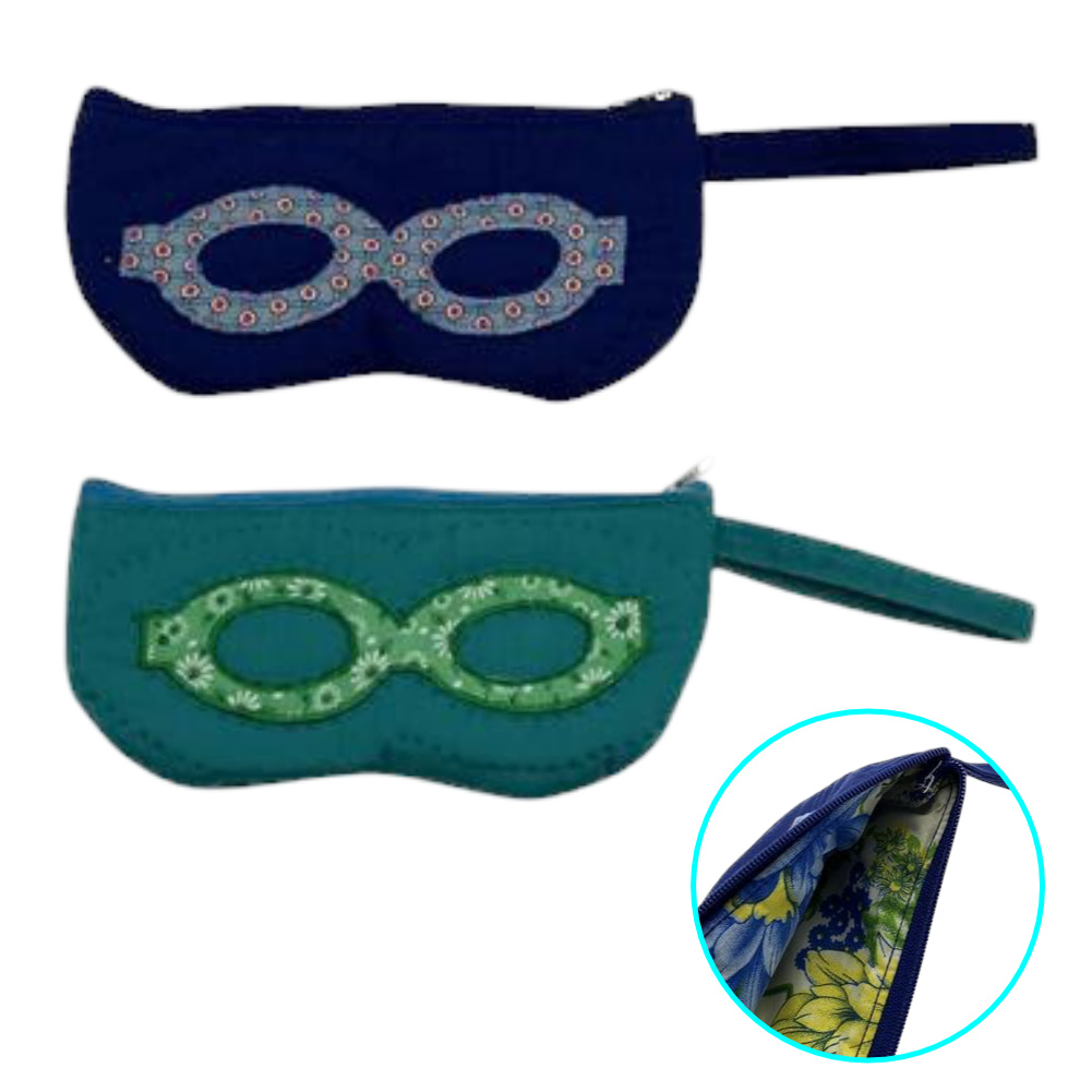 ハワイアンキルト メガネケース サングラスケース