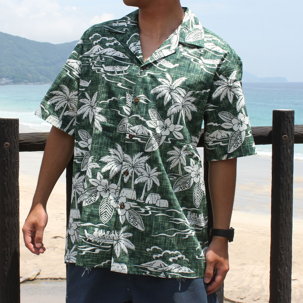 メンズアロハシャツ