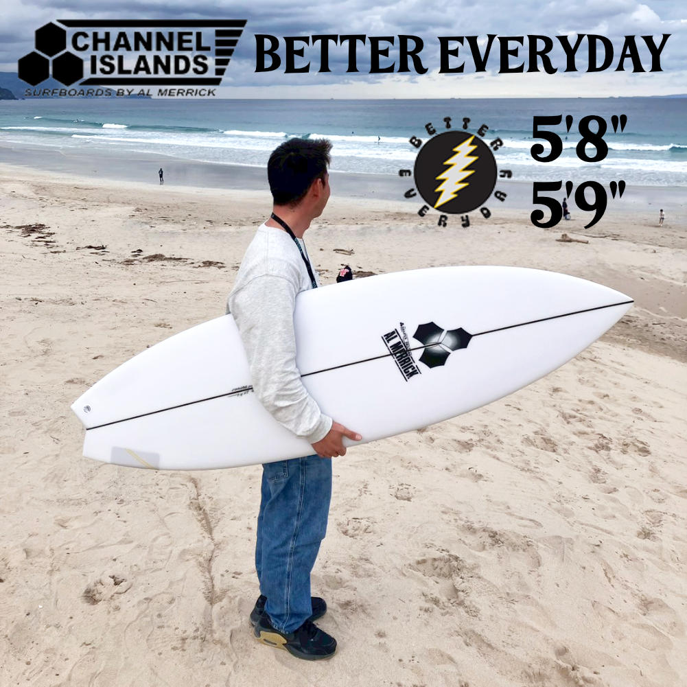 ショートボード  チャンネルアイランド Channel Islands BETTER EVERYDAY ベターエブリデイ PU FCS2
