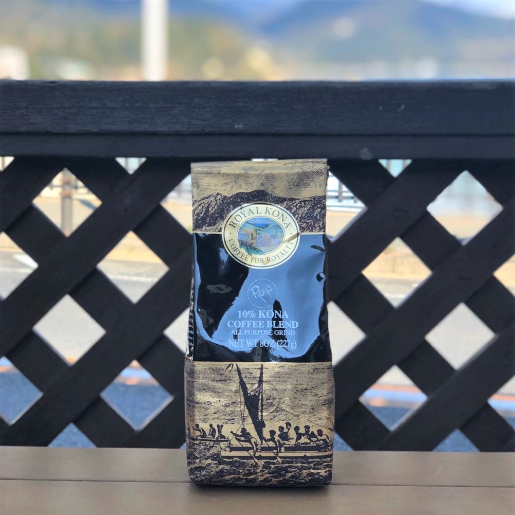 ROYAL KONA Coffee ロイヤルコナコーヒー  10% Kona CoffeeBlend ロイズ 8oz 227g