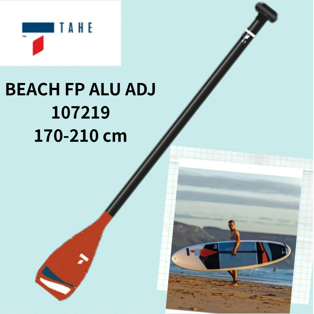 スタンドアップ用パドル BEACH FP ALU ADJ 170-210 cm 107219 SUPアクセサリー tahe SUP paddle