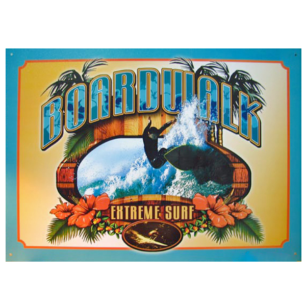 アメリカンブリキ看板 BOARDWALK ボードウォーク/サインプレート看板