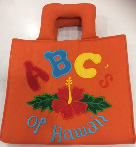 手作りハワイアンキルト知育絵本 ABC/子供用玩具