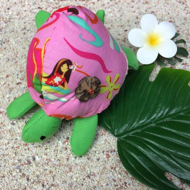 ハワイアンキルト Hawaiian Quilt ホヌ 針山 /ピンクッション