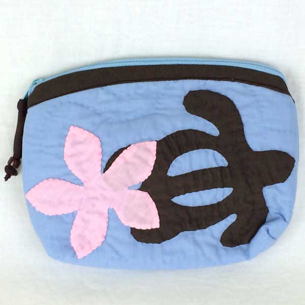 ハワイアンキルト Hawaiian Quilt 　ポーチ　/ レディースバッグ　小物入れ　化粧ポーチ