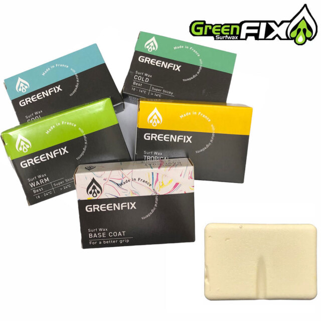 【条件付き送料無料】サーフワックス グリーンフィックスワックス 90g GREEN FIX　サーフボードワックス サーフボード滑り止め サーフィン用品