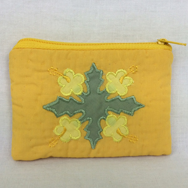 ハワイアンキルトコインケース