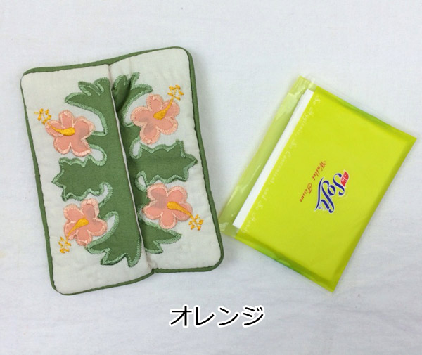 Hawaiian quilt ハワイアンキルトグッズ　ポケットティッシュケース